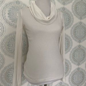 Gap Octavia Waffle Cowl Neck Sweater EUC
